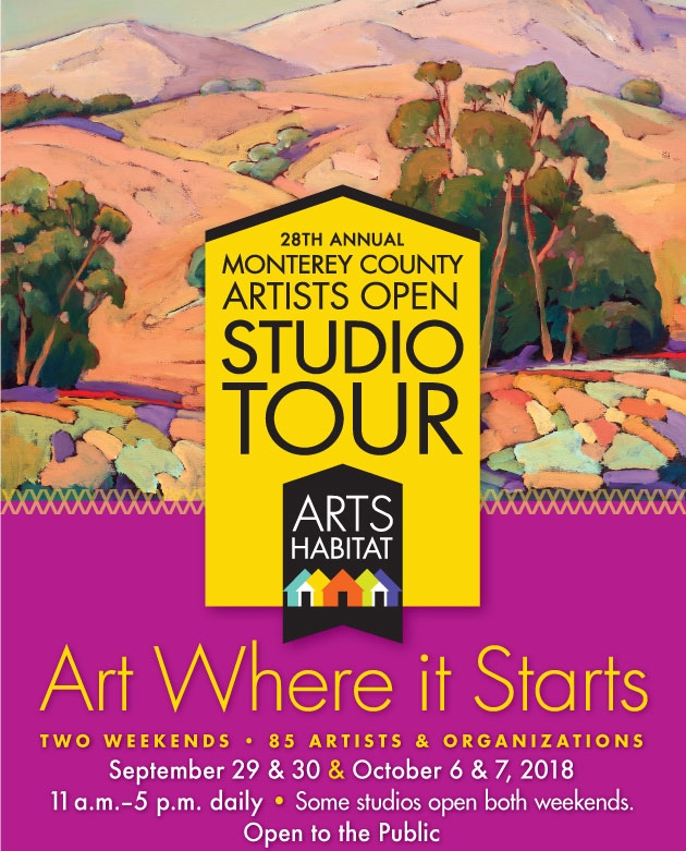 artist studio tour monterey