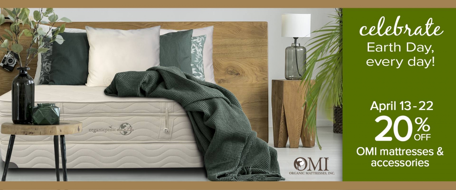 Omi Earth Day Sale At Mattress Nation Lighthouse District
