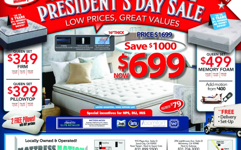 Mattress Nation President S Day Sale Lighthouse District