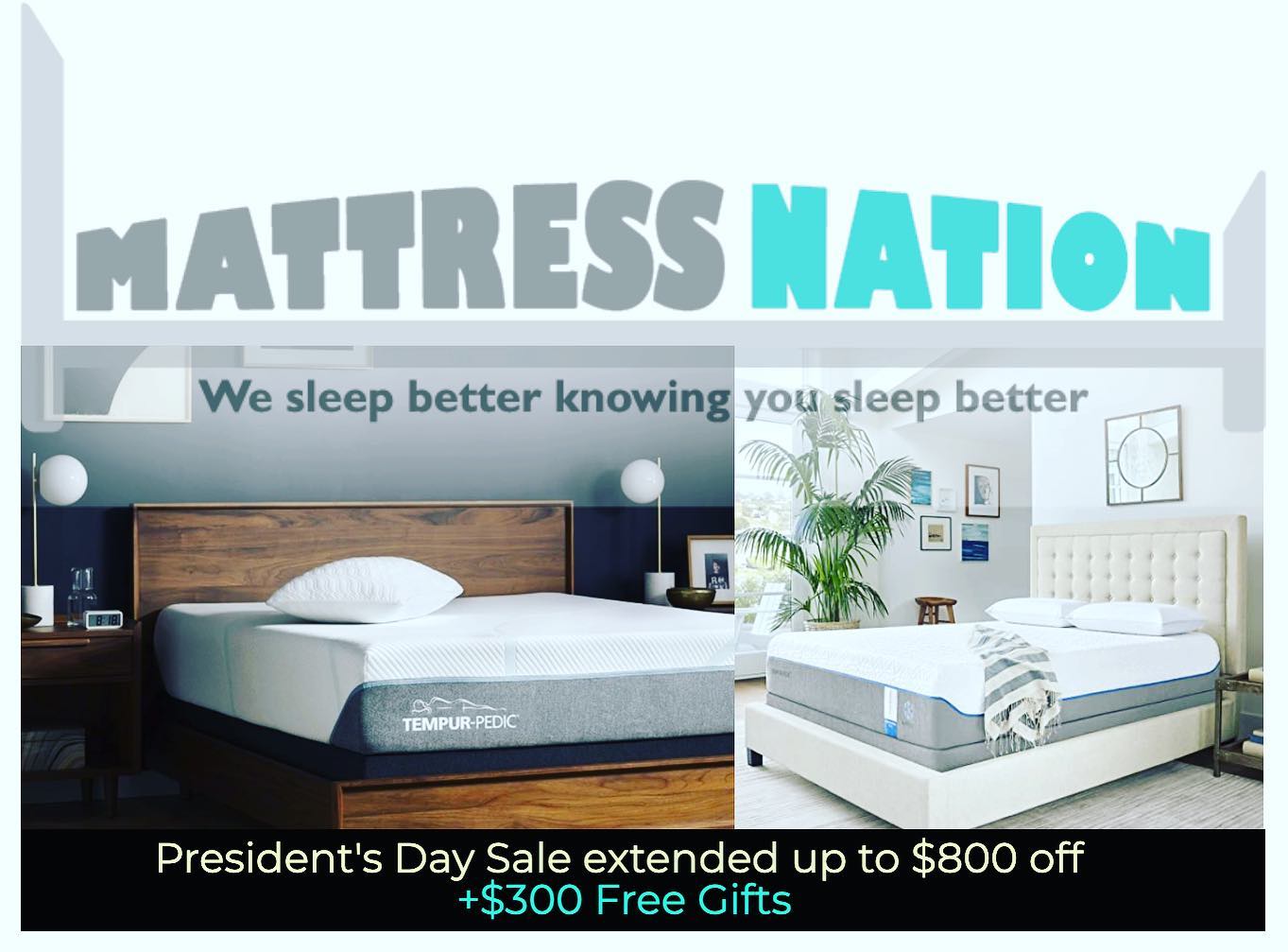 Presidents Day Sale at Mattress Nation Is Extended Lighthouse District